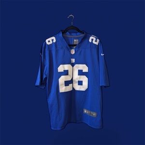 Men's  New York Giants Saquon Barkley #26 Jersey Nike On-Field‎  Sz Large